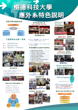 樹德科大應外系特色說明的顯示圖片