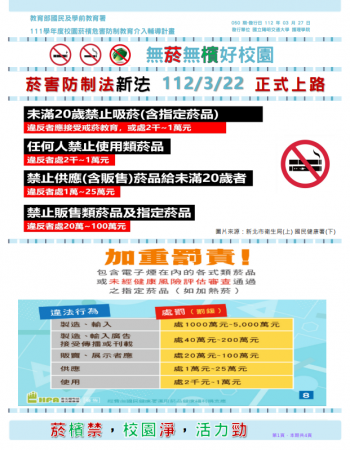 2023菸害防制修法宣導的顯示圖片