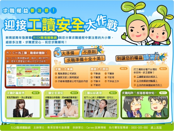 在學青年校外工讀注意事項的顯示圖片